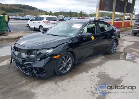 2019 Honda Civic Ex из США, поврежденный, VIN JHMFC1F30KX006060